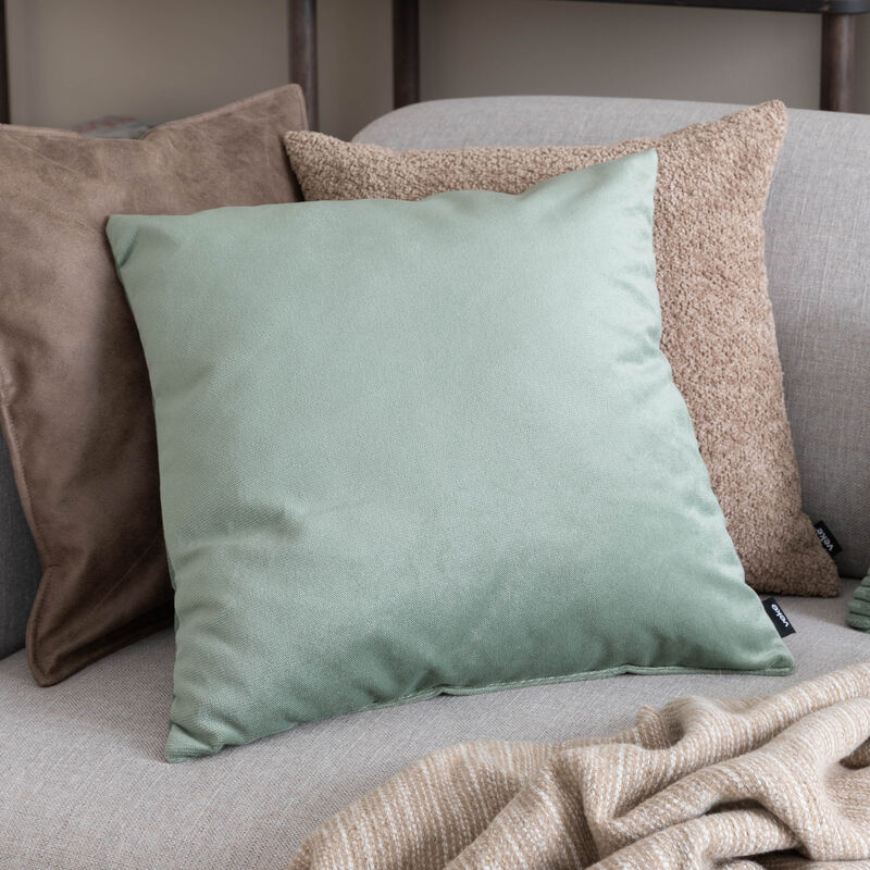 Leimu koristetyyny 45x45 cm salvian vihreä