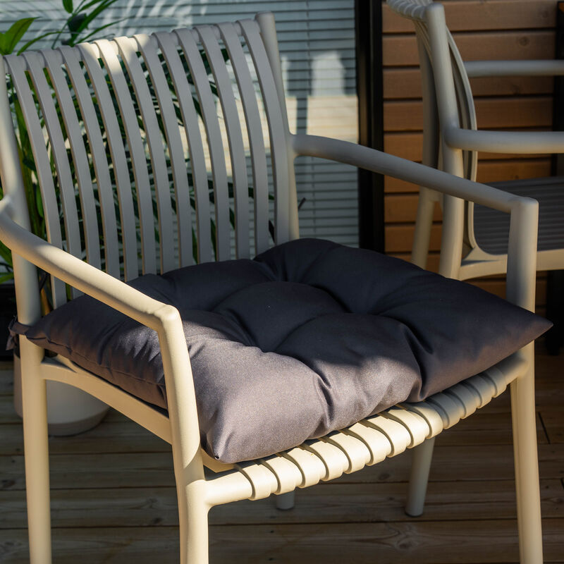 Laavu istuinpehmuste sisä-/ulkokäyttöön 45x45 cm tummanharmaa