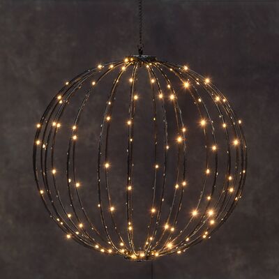 Finnlumor LED-valopallo Ø30 cm 160 lediä meripihka