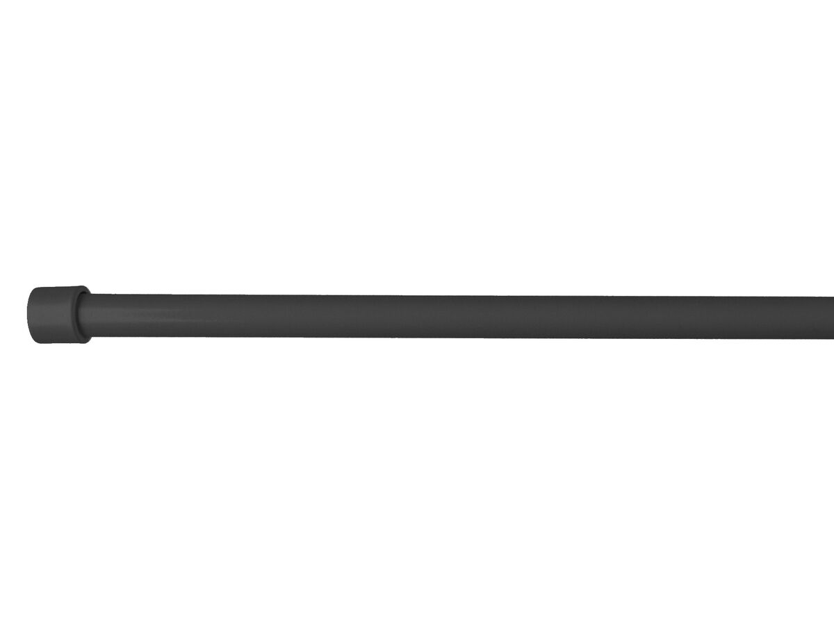 4Living Nova säädettävä verhotanko 160-300 cm musta