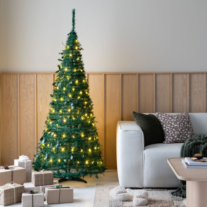 Finnlumor PopUp joulukuusi LED-valoilla 185 cm vihreä