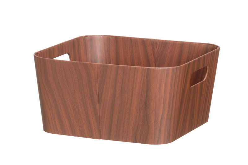 4Living Sense säilytyslaatikko 30,5x30,5x15 cm ruskea