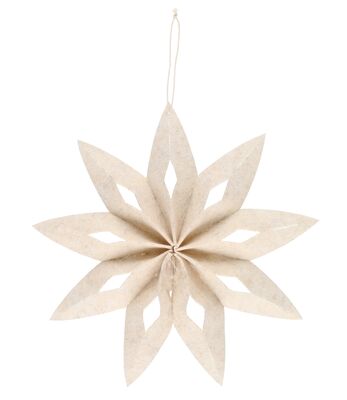 Winteria Huopatähti 32 cm tummanharmaa