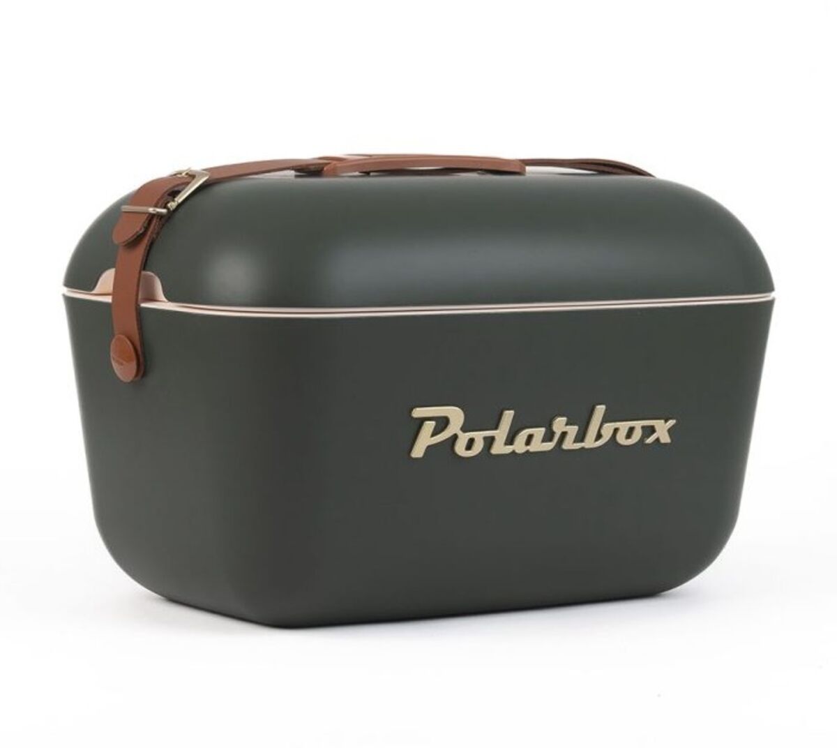 Polarbox kylmälaukku 12L metsänvihreä (kullanvärisellä tekstillä)