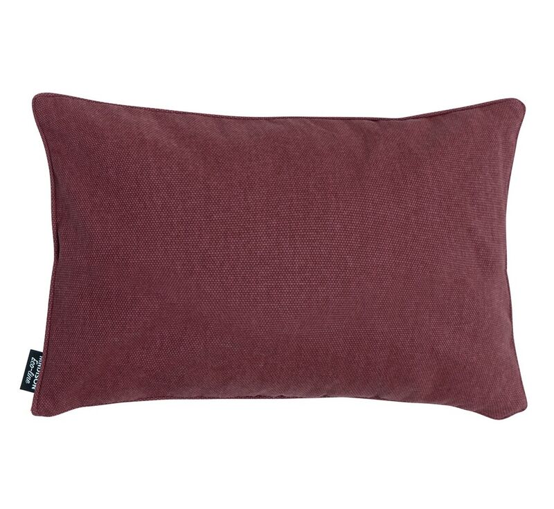 Madison ECO-line koristetyyny ulkokäyttöön 50x30 cm burgundinpunainen