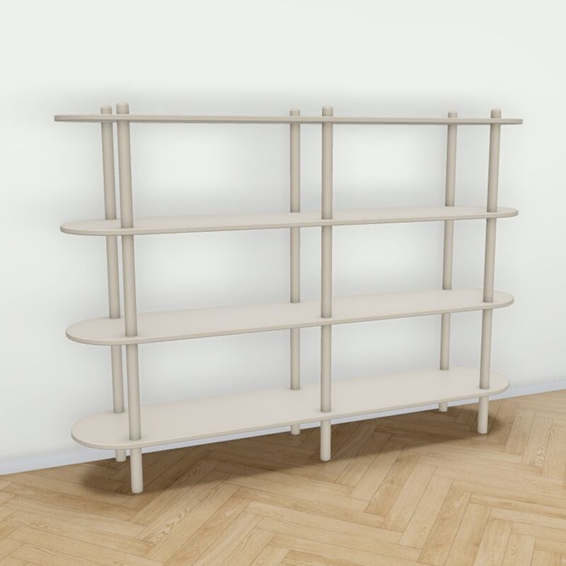 Askel avohylly 165x35x119 cm greige