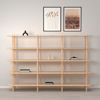 Askel avohylly 230x35x152 cm greige