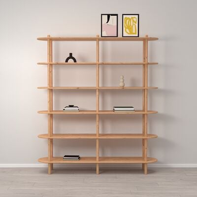 Askel avohylly 165x35x185 cm greige