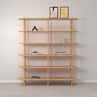 Askel avohylly 165x35x185 cm hiekka