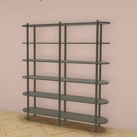 Askel avohylly 165x35x185 cm sammal