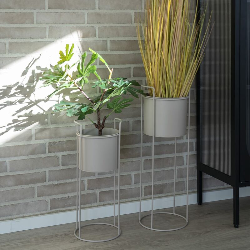 House Nordic Rabo kukkateline setti hiekka