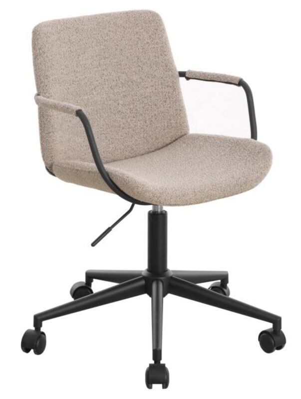 Fiona työtuoli beige monza 60, musta jalka