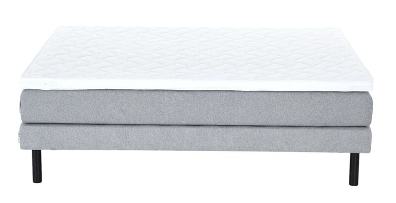 Unia Trend Slim jenkkisänkypaketti 160x200 cm L relax, harmaa, puujalat