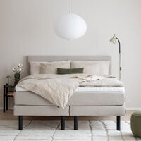 Unia Trend Slim jenkkisänkypaketti 160x200 cm L relax, hiekka, puujalat