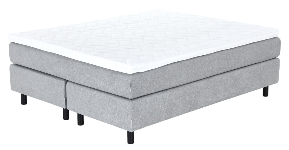 Unia Trend jenkkisänky 160x200 cm L platina stylex, harmaa, puujalat