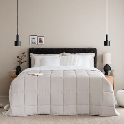 Pouta päiväpeitto 260x260 cm jäkälänvihreä