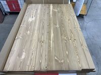 Ruska pöydän kansi 100x150 cm antiikkipetsattu harjattu ja lakattu mänty, asiaka