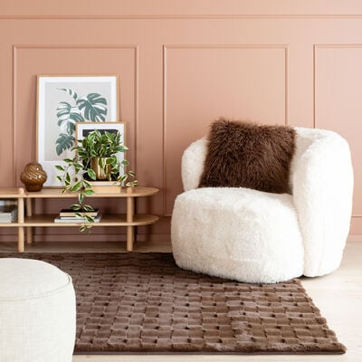 Pinta nukkamatto 160x230 cm ruskea