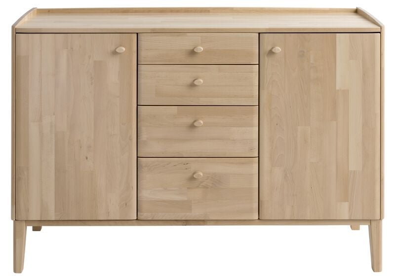 Kiteen Matinea senkki 117x36x80 cm lakattu koivu