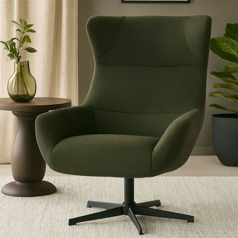 Morud nojatuoli vihreä Neve 39