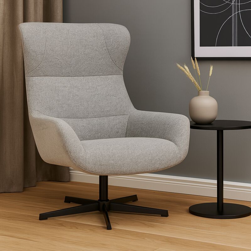 Morud nojatuoli harmaa Neve 83