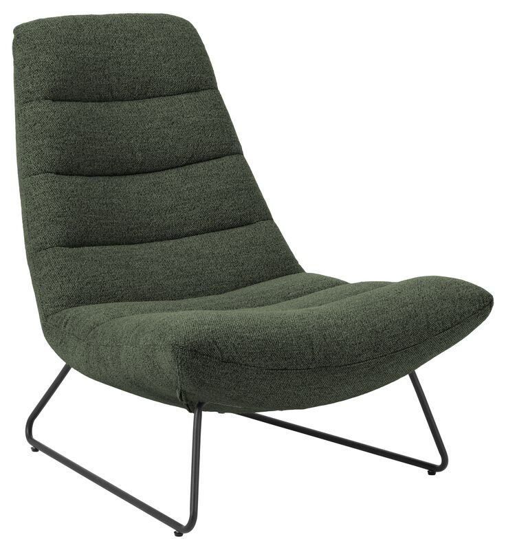 Mesi nojatuoli vihreä Monza 200, mustat jalat