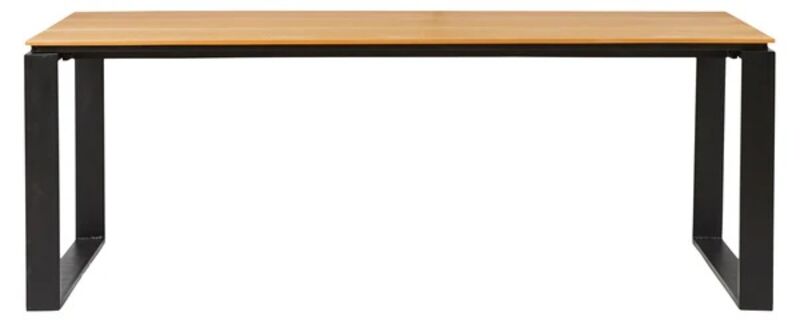 Outfit Martinus aintwood ruokapöytä 210x100 cm tiikin ruskea/musta