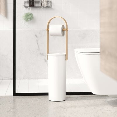 Umbra Bellwood wc-paperiteline valkoinen/luonnonväri