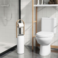 Umbra Bellwood wc-paperiteline valkoinen/puunvärinen