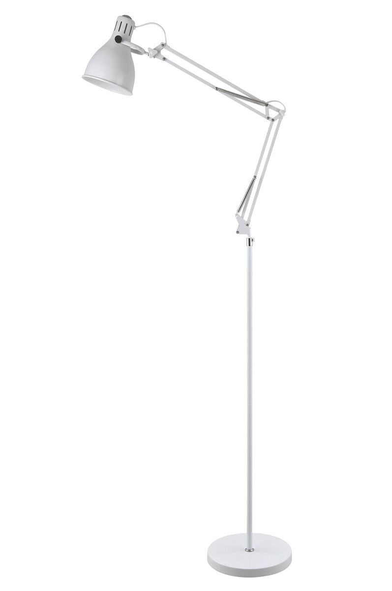 Grönlund Leader lattiavalaisin kiiltävä valkoinen