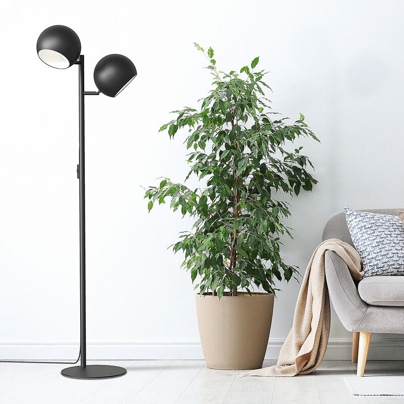 Grönlund Round Double lattiavalaisin musta