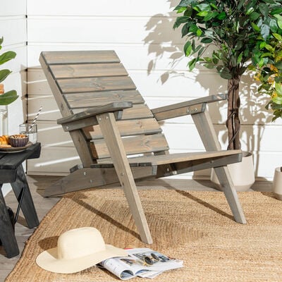 Ecofurn Granny relax nojatuoli musta mänty
