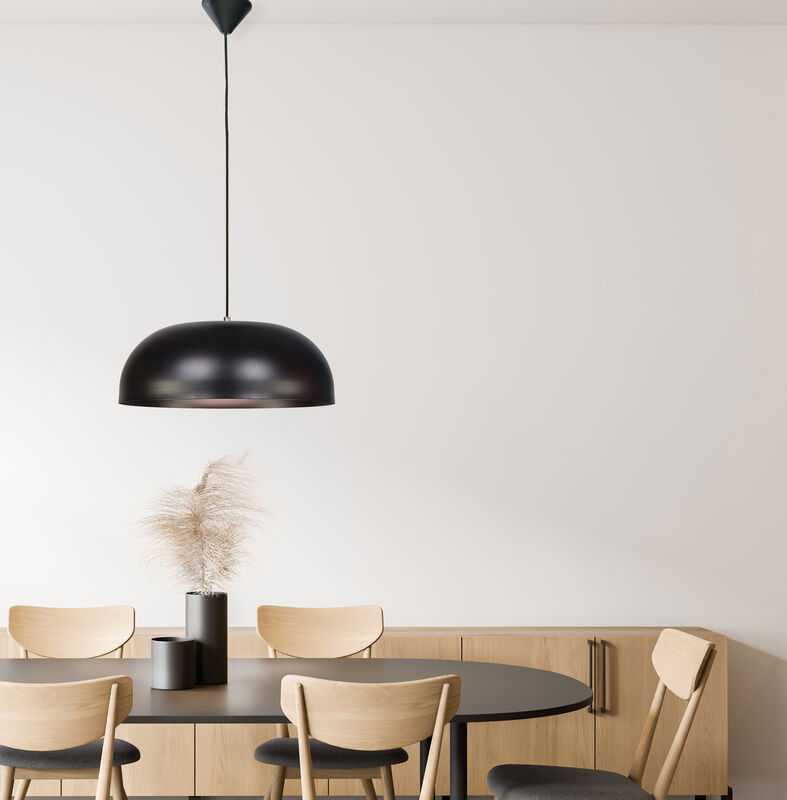 Aneta Lighting Odea riippuvalaisin Ø37 cm musta