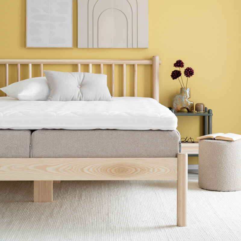 Unia Kulta joustinpatjapaketti 80x200, beige Samoa 1