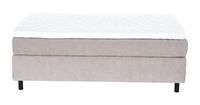 Unia kulta jenkkisänkypaketti 120x200 XL beige, Unia relax 7cm, Pyöreä musta 14c