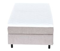 Unia kulta jenkkisänkypaketti 120x200 XL beige, Unia relax 7cm, Pyöreä musta 14c