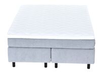 Unia kulta jenkkisänkypaketti 160x200 L/XL v.harmaa, Unia relax 7cm, Pyöreä must