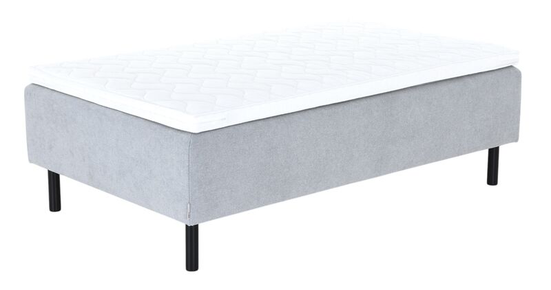 Unia kulta runkopatjapaketti 120x200 L v.harmaa, Unia relax 7cm, Pyöreä musta 23