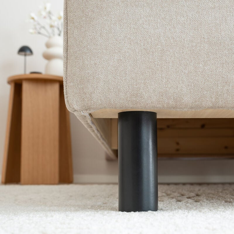 Unia Kulta musta pyöreä jalka