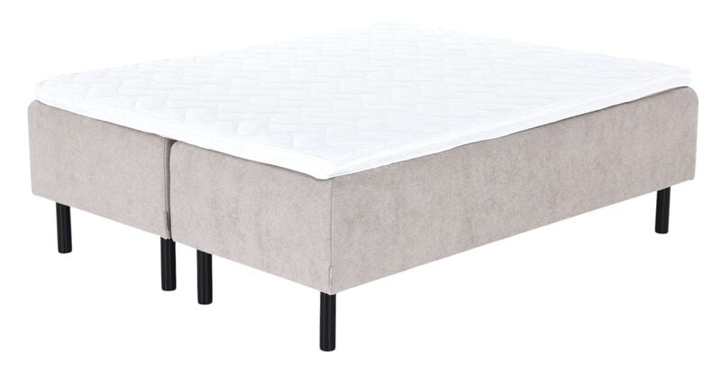 Unia Kulta runkopatjasänky petauspatjalla 180x210 L/XL , beige , Unia relax, pyö