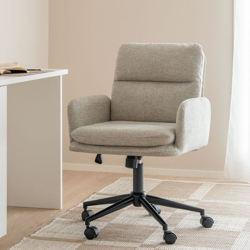 Ellen työtuoli, beige bergo 31