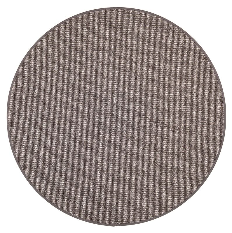 VM Carpet Kipinä villamatto pyöreä 189 tummanruskea