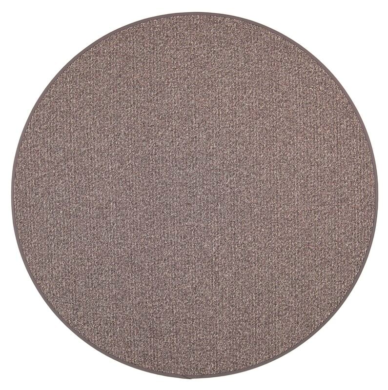 VM Carpet Kipinä villamatto pyöreä 189 tummanruskea