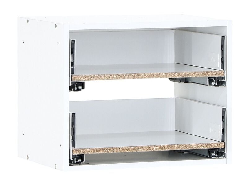 Kokoa runko push-open/ pro laatikoilla 50x40 cm valkoinen