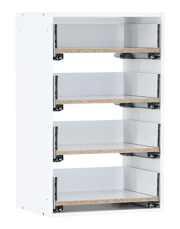 Kokoa runko push-open/ pro laatikoilla 50x80 cm valkoinen