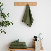 Saana käsipyyhe 50x70 cm oliivin vihreä