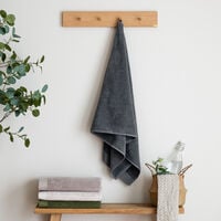 Saana kylpypyyhe 70x140 cm tummanharmaa