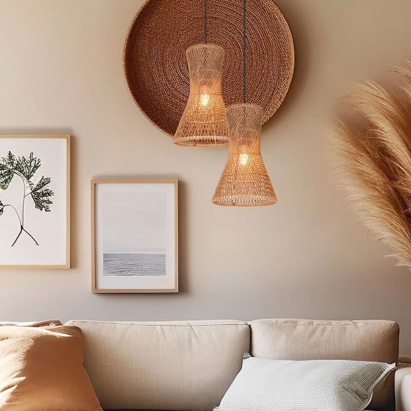 Trio Bijou riippuvalaisin ruskea/paperinaru