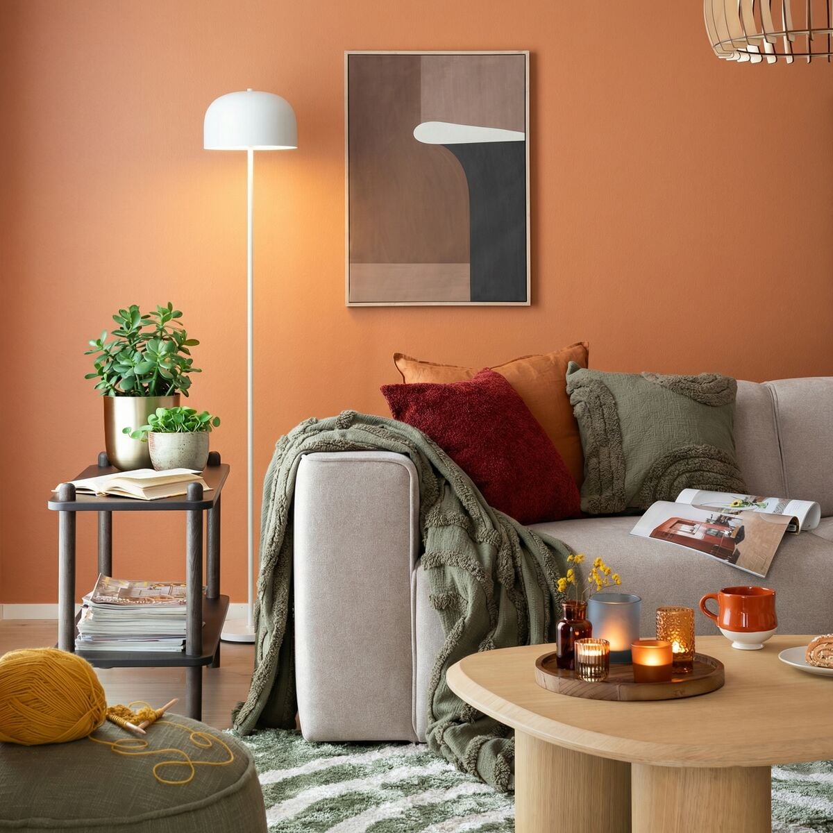 Trio Jeff ladattava LED-lattiavalaisin mattavalkoinen