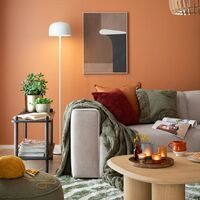 Trio Jeff ladattava LED-lattiavalaisin mattavalkoinen